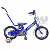 トイザらス限定 14インチ 子供用自転車 TOMICA アシストバー（ブルー）