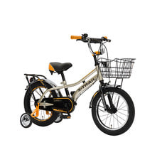 【クリックで詳細表示】トイザらス限定 16インチ 子供用自転車 X‐TRAIL シルバー×オレンジ