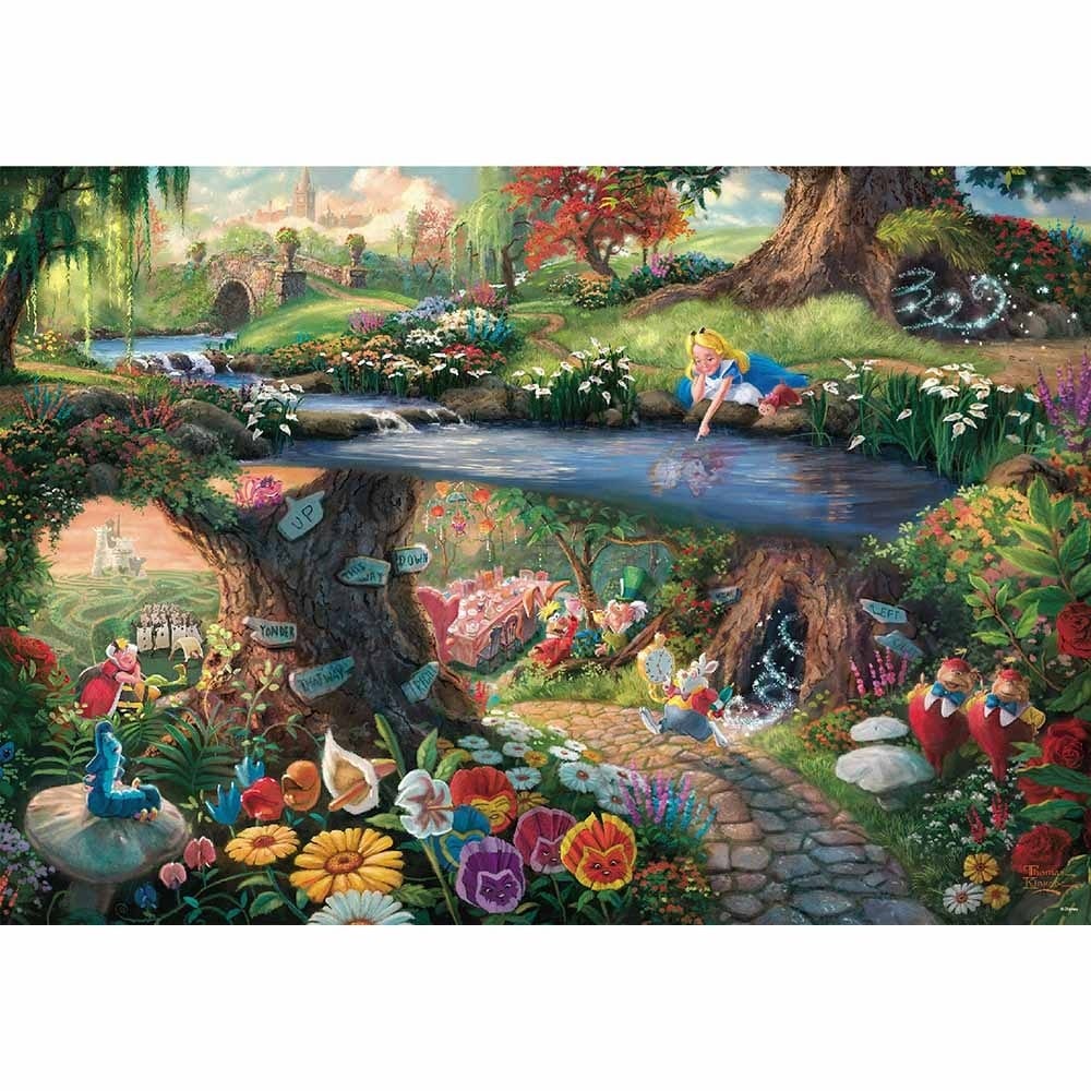 【オンライン限定価格】ディズニー 1000Pジグソーパズル Alice in Wonderland