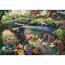【クリックでお店のこの商品のページへ】【オンライン限定価格】ディズニー 1000Pジグソーパズル Alice in Wonderland