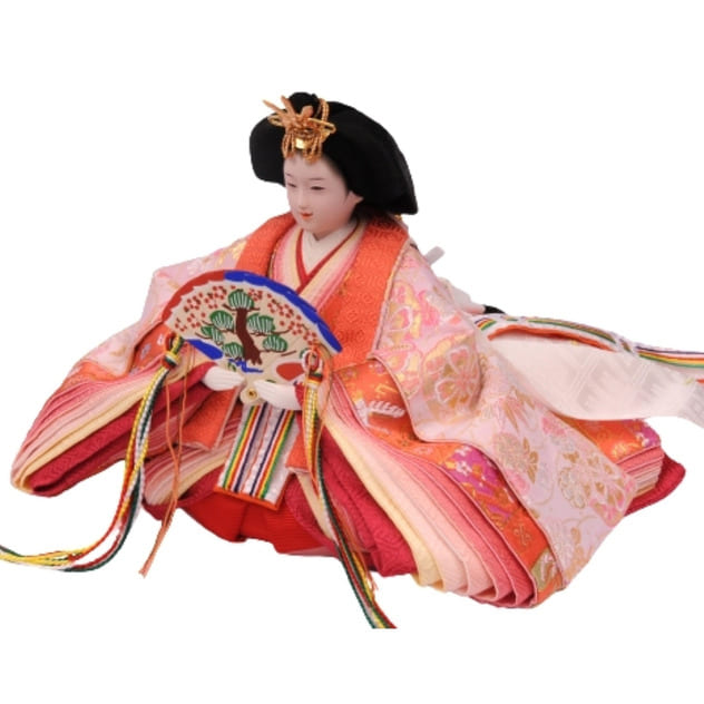 雛人形】収納飾り 親王飾り「春歌桜焼桐」 (605873)ひな人形 ひな祭り