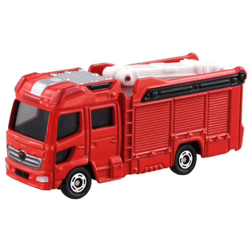 ＜トイザらス＞ トミカ No.119 モリタ 13mブーム付多目的消防ポンプ自動車 MVF（ブリスターパック）
