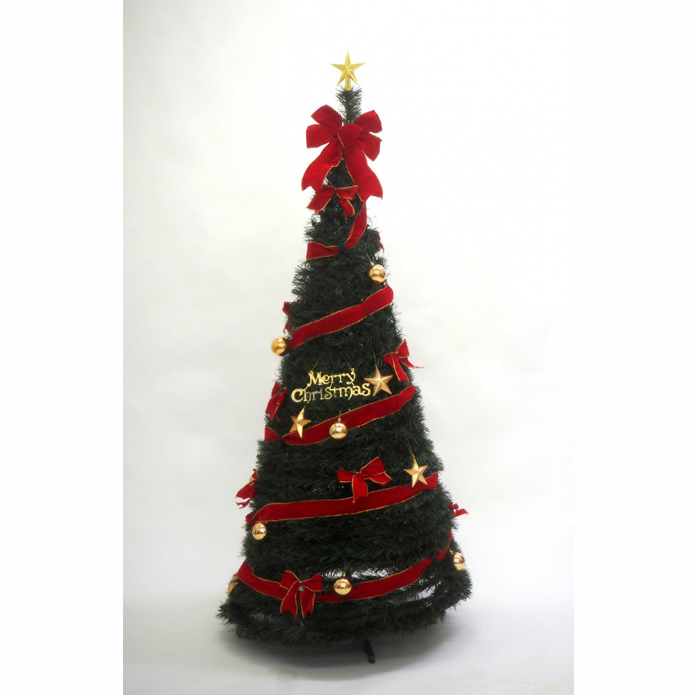 【クリスマスツリー】ポップアップツリー 180cm【オンライン限定】【送料無料】