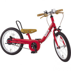 【クリックでお店のこの商品のページへ】ケッターサイクル 16インチ 子供用自転車 ブルーミングレッド