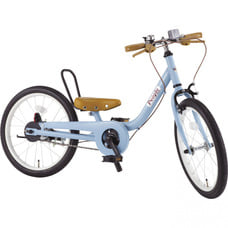 【クリックでお店のこの商品のページへ】ケッターサイクル 18インチ 子供用自転車 ブルーグレイ