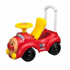 アンパンマンカー 足けリ乗用玩具 メロディ付き  押し棒 手押し車 室内 人気 0歳 1歳 2歳【送料無料】