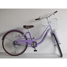 22インチ 身長120～135cm 子供用自転車 バレンタイン（パープル） 女の子 トイザらス限定