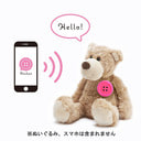 Pechat（ペチャット） ピンク  ぬいぐるみをおしゃべりにするボタン型スピーカー【送料無料】