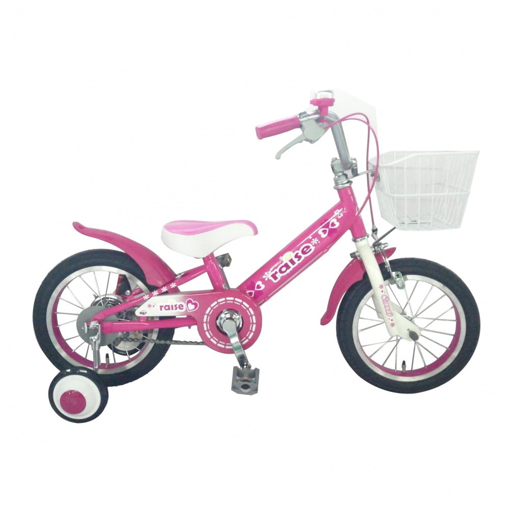 トイザらス限定 14インチ 身長80~95cm 子供用自転車 RAISE アルバニー（ピンク） 女の子