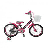 トイザらス限定 18インチ 子供用自転車 RAISE アルバニー（ピンク/ブラック） 女の子