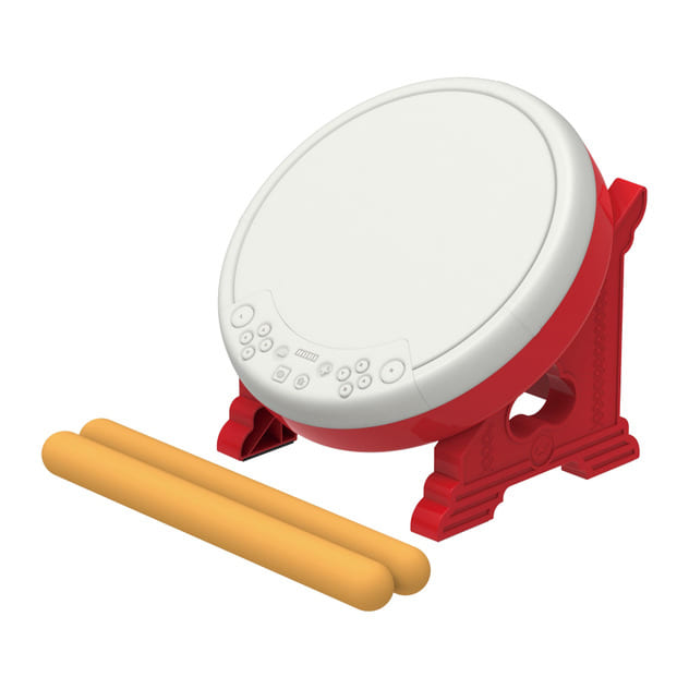 Nintendo switchの太鼓の達人専用の太鼓とバチ