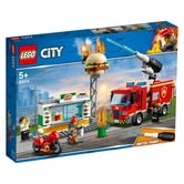 【オンライン限定価格】レゴ シティ 60214 ハンバーガーショップの火事