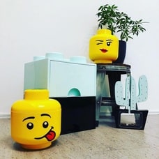 レゴ LEGO ストレージヘッド ガール スモール【レゴ LEGO 収納】【オンライン限定】