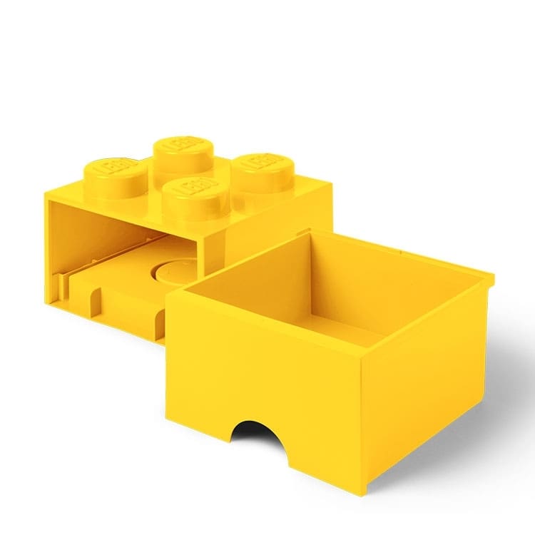 ＜トイザらス＞ レゴ LEGO ブリック ドロワー4 イエロー【レゴ LEGO 収納】【オンライン限定】