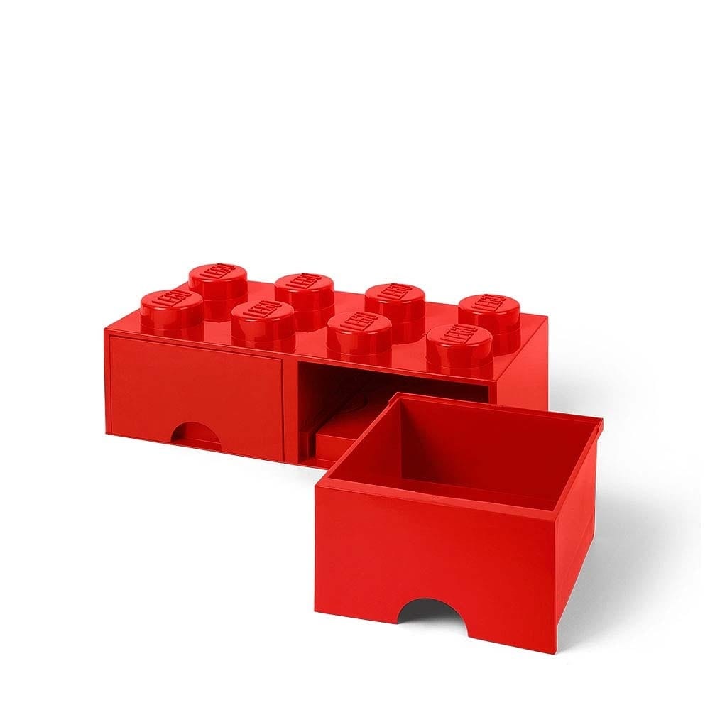 ＜トイザらス＞ レゴ LEGO ブリック ドロワー8 レッド【レゴ LEGO 収納】【オンライン限定】【送料無料】