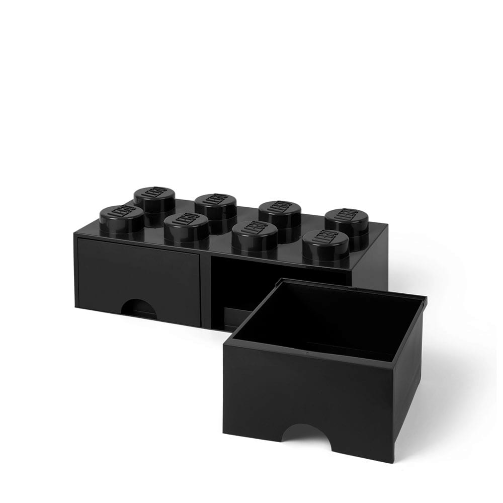 ＜トイザらス＞ レゴ LEGO ブリック ドロワー8 ブラック【レゴ LEGO 収納】【オンライン限定】【送料無料】
