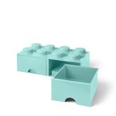 レゴ LEGO ブリック ドロワー8 アクアライトブルー【レゴ LEGO 収納】【オンライン限定】・・・