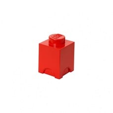 レゴ LEGO ストレージボックス ブリック 1 レッド【レゴ LEGO 収納】【オンライン限定】