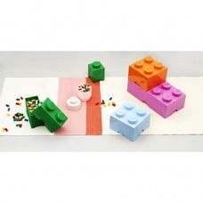 レゴ LEGO ストレージボックス ブリック 1 ダークグリーン【レゴ LEGO 収納】【オンライン限定】
