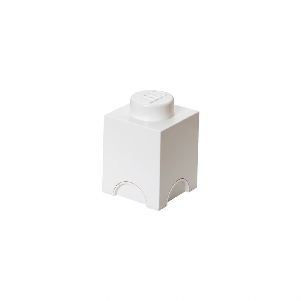  レゴ LEGO ストレージボックス ブリック 1 ホワイト【レゴ LEGO 収納】【オンライン限定】