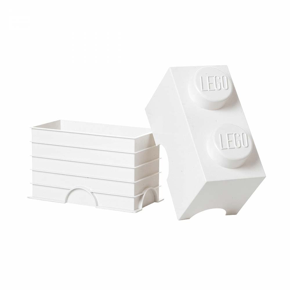 ＜トイザらス＞ レゴ LEGO ストレージボックス ブリック 2 ホワイト【レゴ LEGO 収納】【オンライン限定】