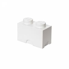 レゴ LEGO ストレージボックス ブリック 2 ホワイト【レゴ LEGO 収納】【オンライン限定】