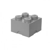 レゴ LEGO ストレージボックス ブリック 4 ストーングレー【レゴ LEGO 収納】【オンライ・・・