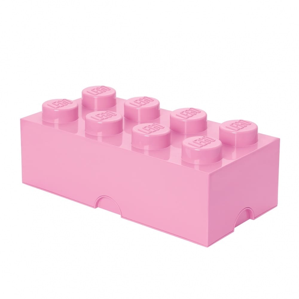 ＜トイザらス＞ レゴ LEGO ストレージボックス ブリック 8 ライトパープル【レゴ LEGO 収納】【オンライン限定】【送料無料】画像