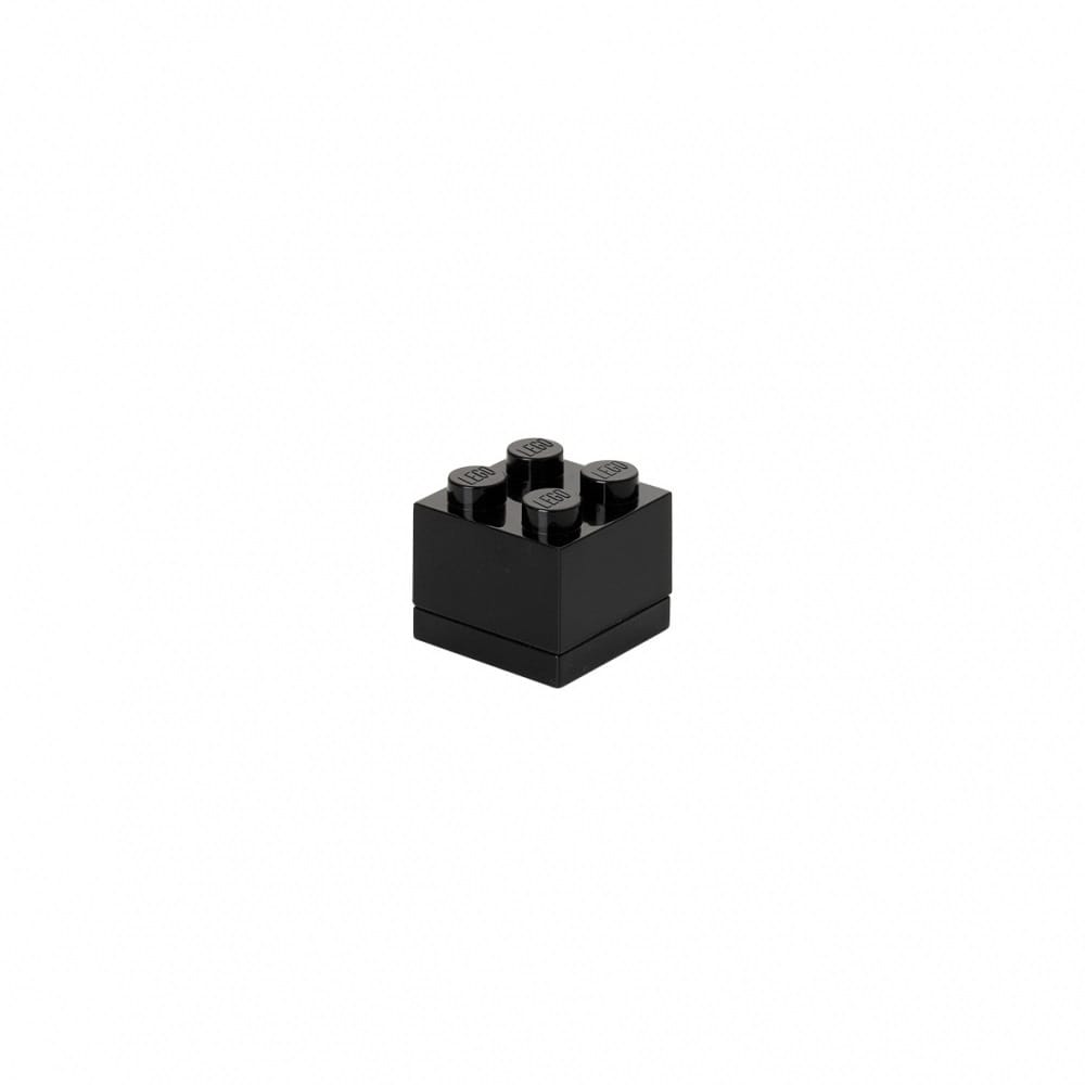 ＜トイザらス＞ レゴ LEGO ミニボックス 4 ブラック【レゴ LEGO 収納】【オンライン限定】画像