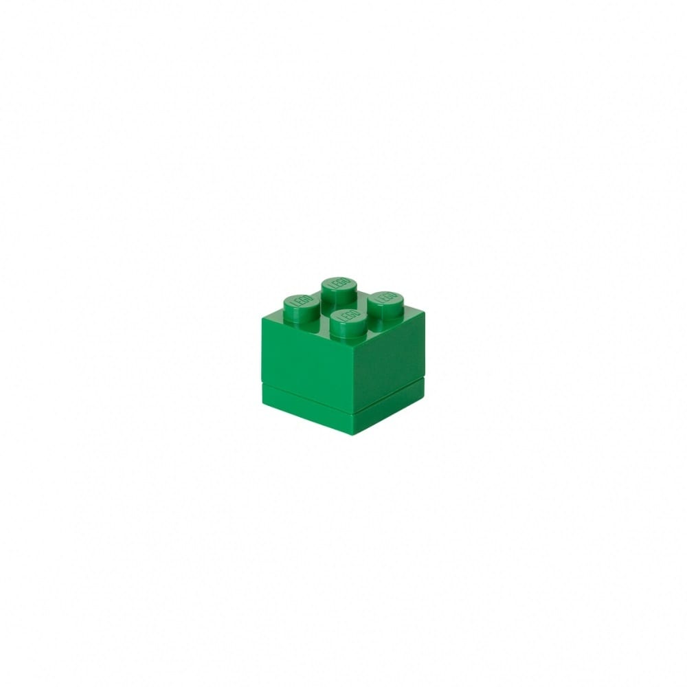  レゴ LEGO ミニボックス 4 ダークグリーン【レゴ LEGO 収納】【オンライン限定】
