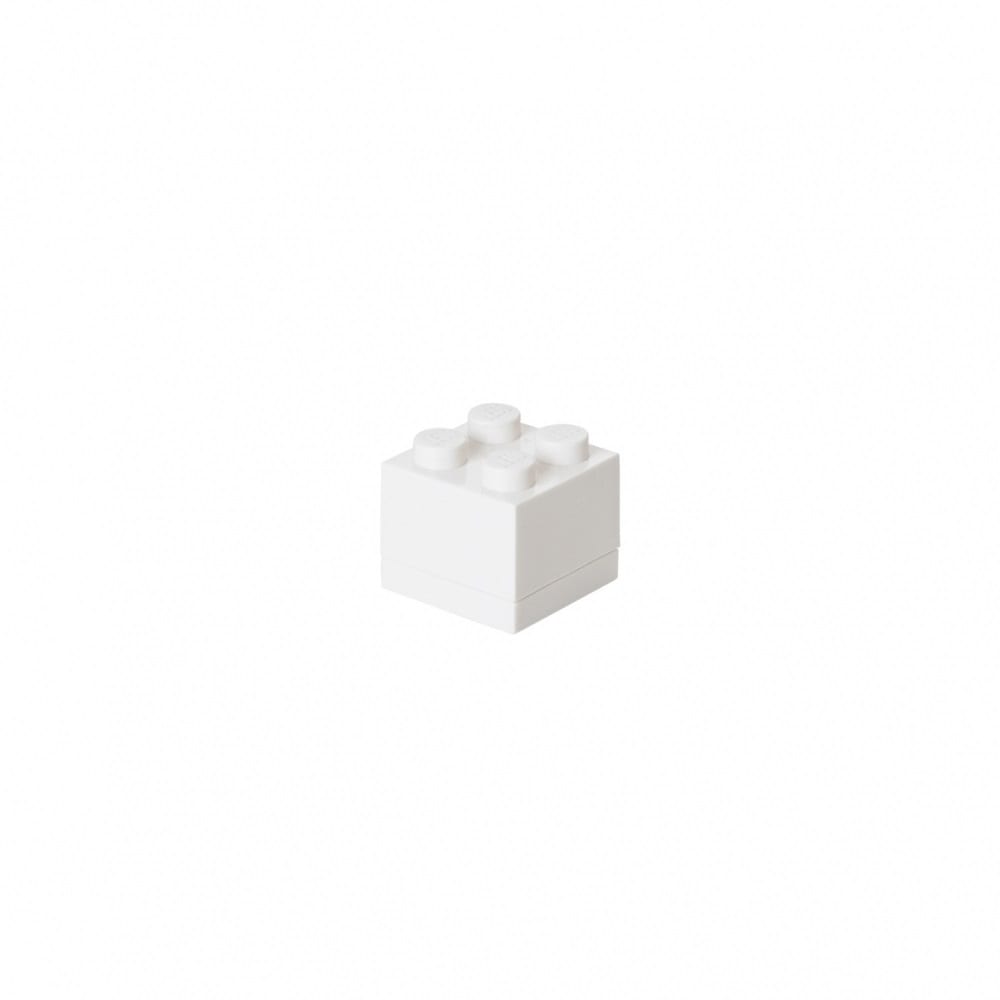 ＜トイザらス＞ レゴ LEGO ミニボックス 4 ホワイト【レゴ LEGO 収納】【オンライン限定】