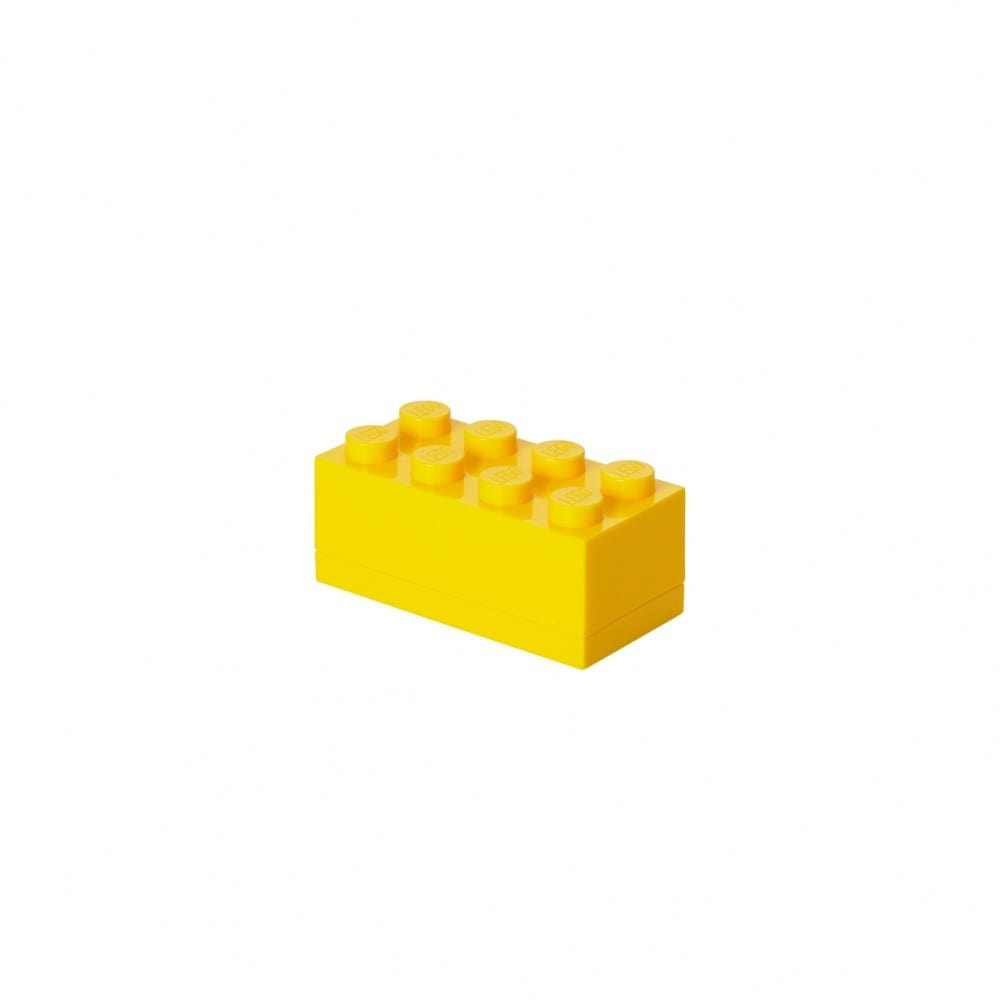 ＜トイザらス＞ レゴ LEGO ミニボックス 8 イエロー【レゴ LEGO 収納】【オンライン限定】