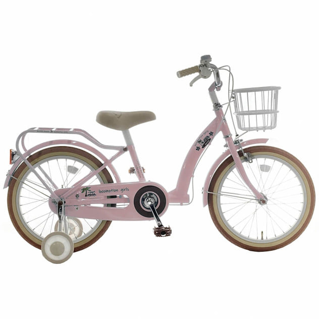 トイザらス限定 16インチ 身長95～110cm 子供用自転車 ロコモーションガールキッズ（ピンク） 女の子 | トイザらス