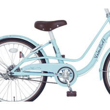 24インチ 身長125～140cm 子供用自転車 バレンタイン（パステルブルー） 女の子 トイザらス限定