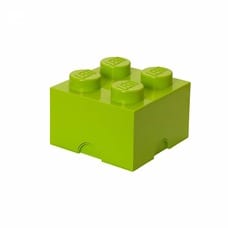 レゴ LEGO ストレージボックス ブリック 4 ライムグリーン【レゴ LEGO 収納】【オンライン限定】【送料無料】