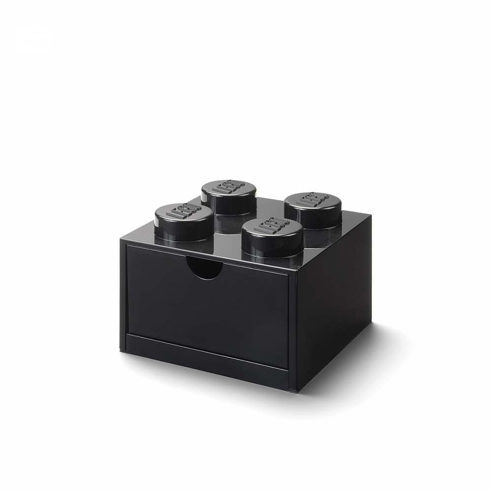 ＜トイザらス＞ レゴ LEGO デスクドロワー 4 ブラック【レゴ LEGO 収納】【オンライン限定】