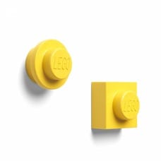 レゴ LEGO マグネットセット ラウンド + スクエア イエロー【レゴ LEGO 収納】【オンライン限定】