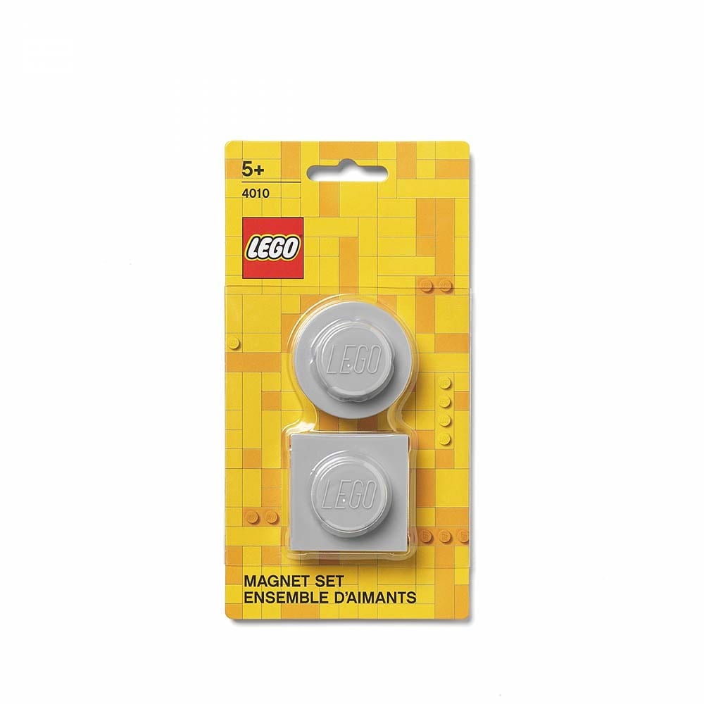 ＜トイザらス＞ レゴ LEGO マグネットセット ラウンド + スクエア グレー【レゴ LEGO 収納】【オンライン限定】