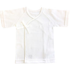 日本製 新生児肌着5枚組 エッフェルニット くま刺繍付き (グレー×50-60cm) ベビーザらス限定