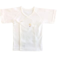 日本製 新生児肌着5枚組 エッフェルニット ひよこ刺繍付き (イエロー×50-60cm) ベビーザらス限定