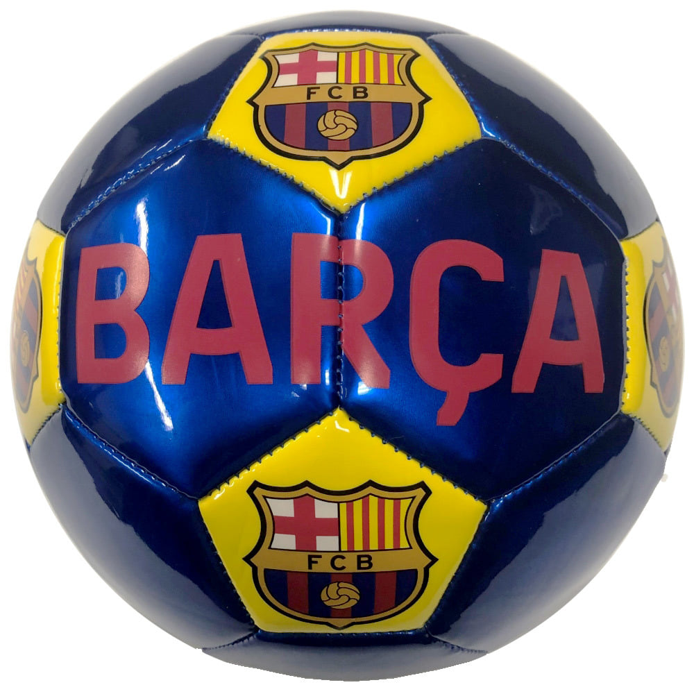 サッカーボール FCバルセロナ 3号球 イエロー画像