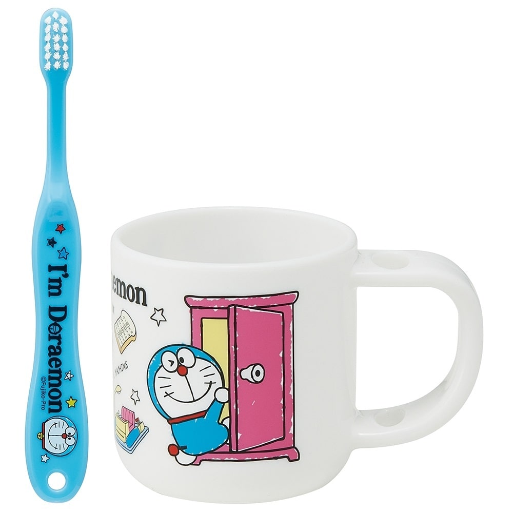 I'ｍ Doraemon コップ歯ブラシセット