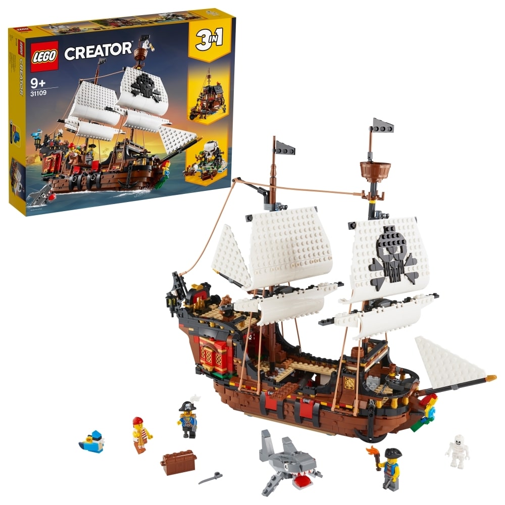 ＜トイザらス＞【オンライン限定価格】レゴ LEGO クリエイター 31109 海賊船【送料無料】