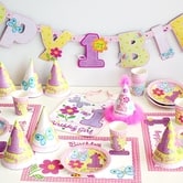 1歳女の子バースデー パーティセット【誕生日】【オンライン限定】