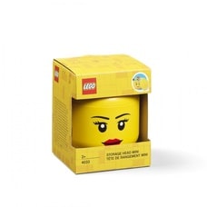 レゴ LEGO ストレージヘッド ミニ ガール【レゴ LEGO 収納】【オンライン限定】
