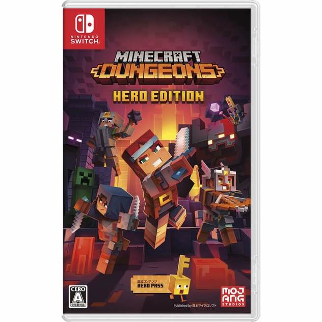 Nintendo Switchソフト Minecraft Dungeons Hero Edition マインクラフト ダンジョンズ ヒーローエディション トイザらス