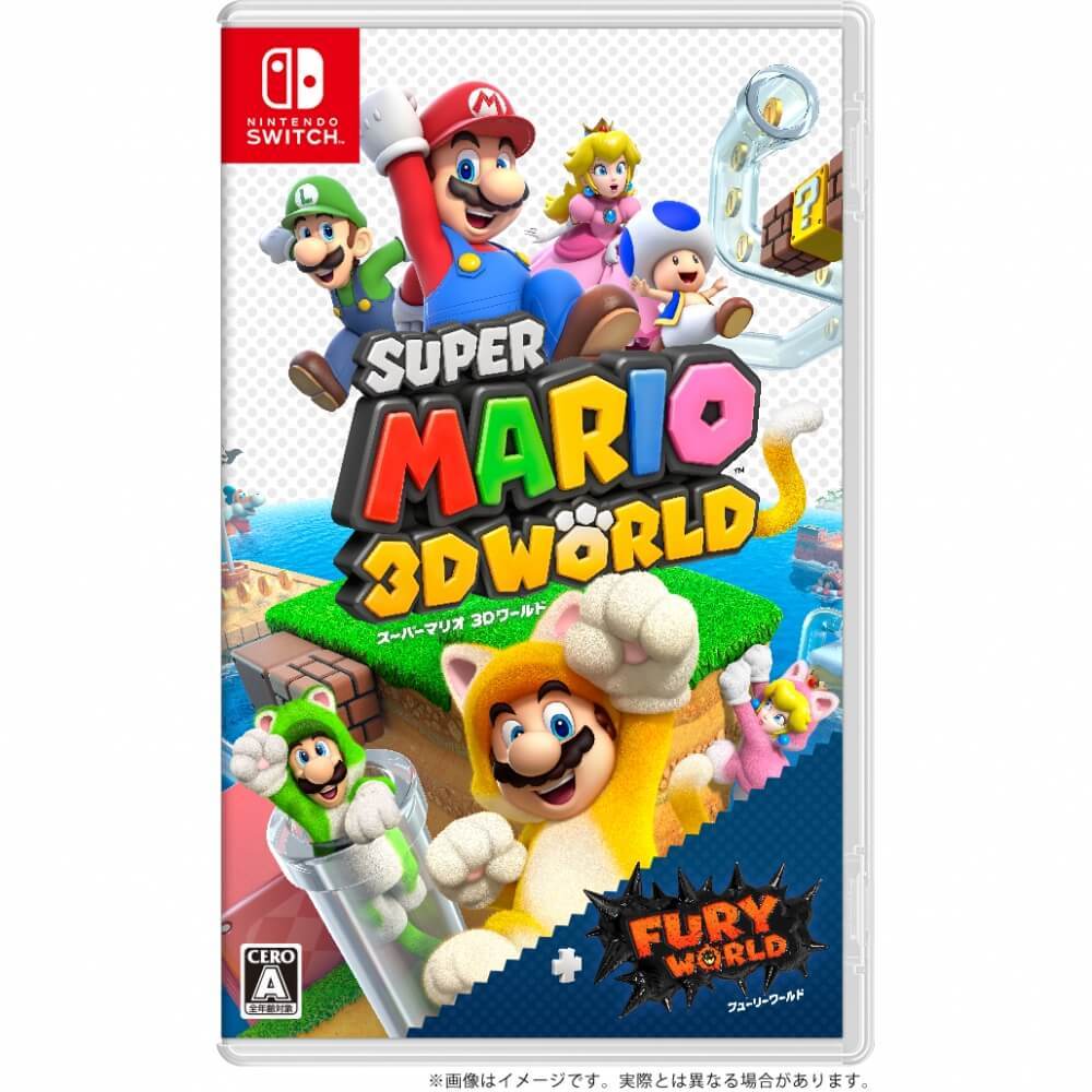 【Nintendo Switchソフト】スーパーマリオ 3Dワールド ＋ フューリーワールド【送料無料】 | トイザらス