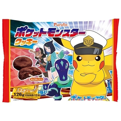 ポケモン クッキー チョコレート味 126g キャラクター お菓子