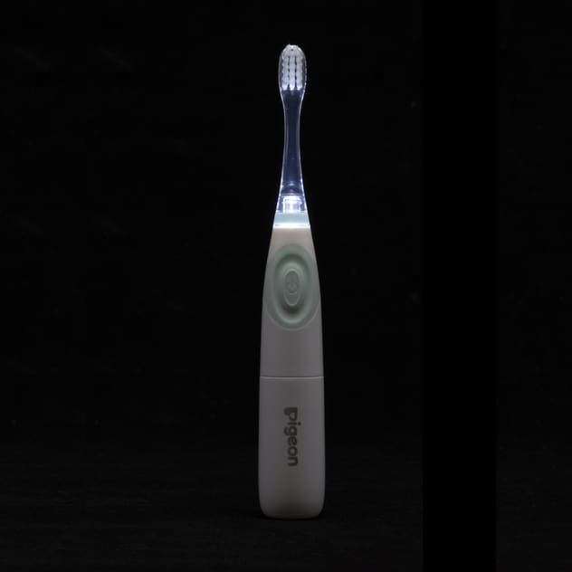 はじめての仕上げ専用電動歯ブラシ(ピンク×6ヵ月～)  ベビーザらス