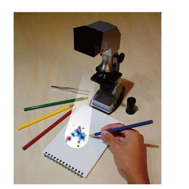 プロジェクター機能付き顕微鏡 150～900倍 4wayスコープ
